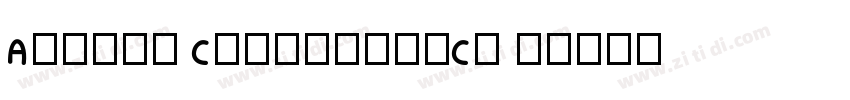 Abetka CondensedCY M字体转换
